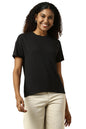 Allen Solly Women Solid Casual Short Sleeve Round Neck T-Shirt