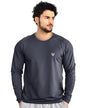 Eyebogler Men Dry Fit Round Neck Full Sleeve Activewear Tshirt