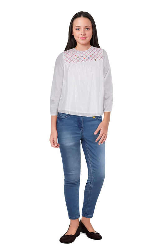 Allen Solly Girls Printed Casual Top