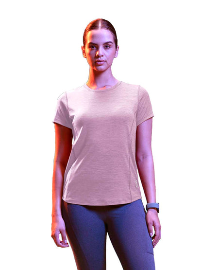 Lyra WomenS Rapid Dry Short Sleeve Breathable And Flexible Fit Active Top