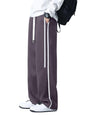 Greciilooks Men High Rise Casual Trousers Pants | Regular Trouser Loose Fit | Sports Stylish Treck Pant | Sweatpants | (Sports |
