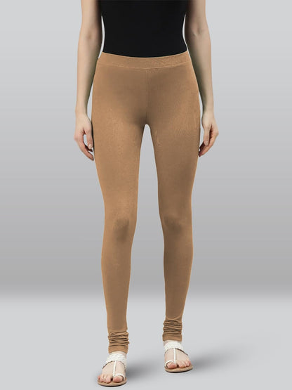 Lyra Premium Viscose Full Length Churidar Leggings For Women