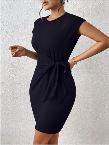 Oomph! WomenS Western & Fusion Wear Stetchable Party Dress For Women, Blue - Md970