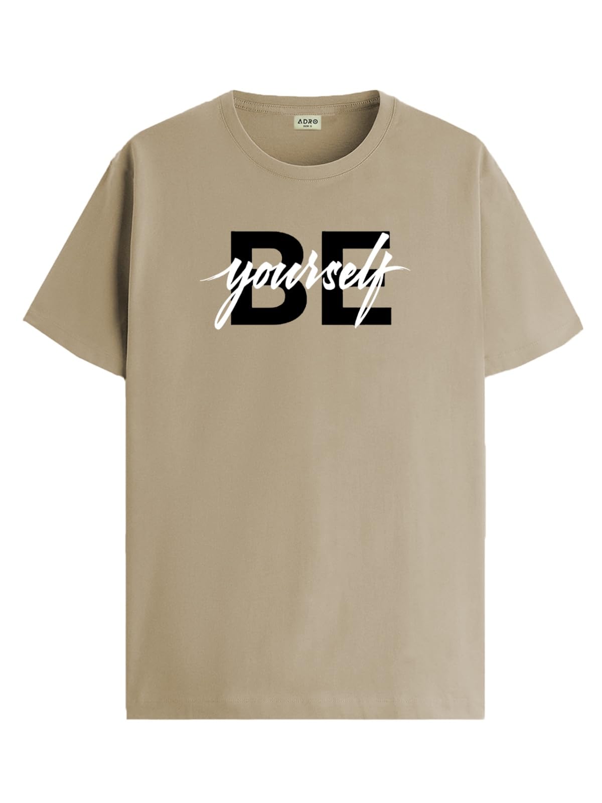 ADRO Tshirt for Men | Printed T Shirt for Men | 100% Cotton T-Shirt |Printed T Shirt | T-Shirts | RN24-BYO-BE