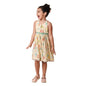 Fabindia GirlS Off White Cotton Printed Dress Knee-Length 102878502_Offwhite
