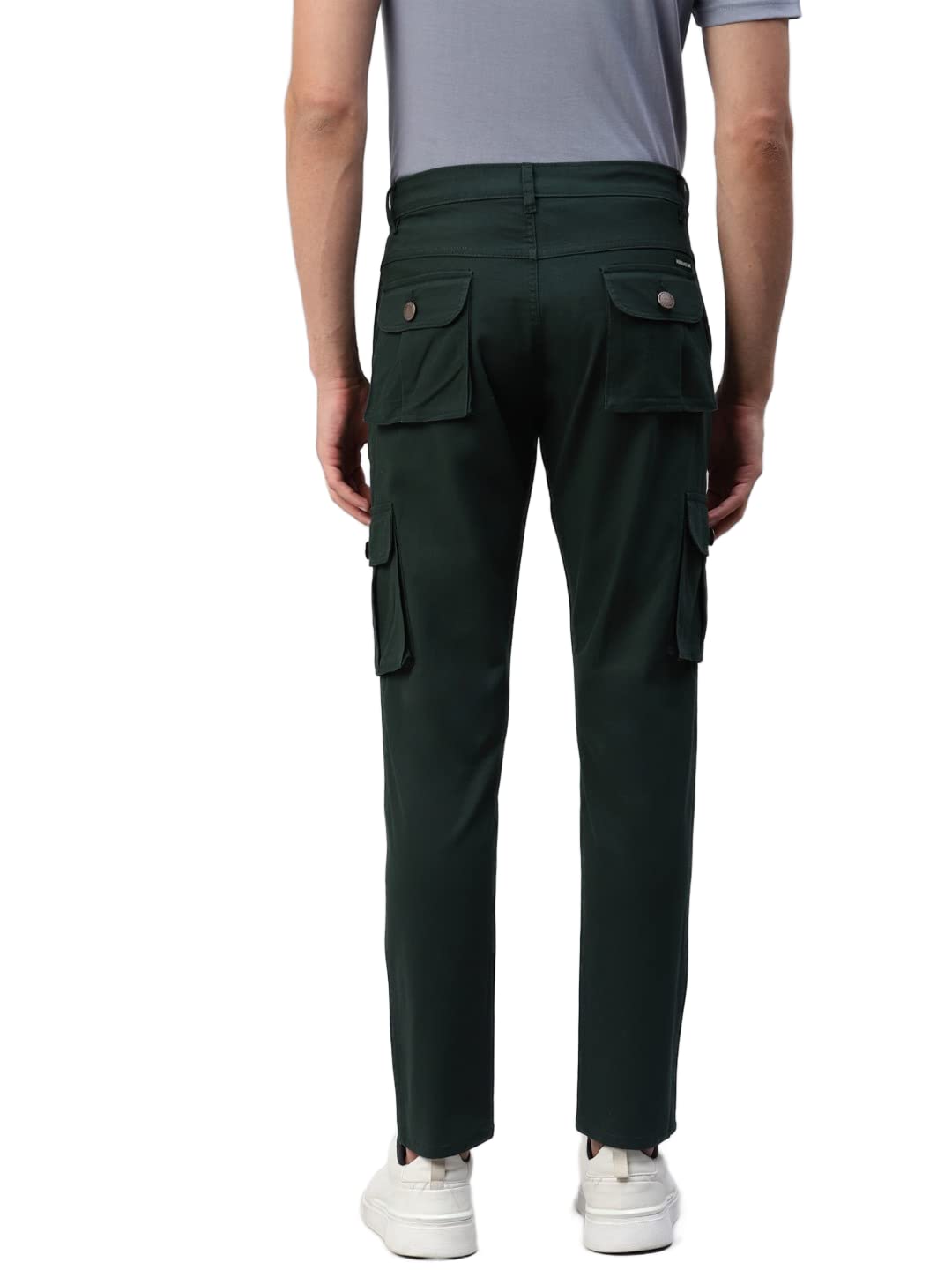 Hubberholme MenS Casual Cargo Trousers - Stretchable Premium Cargo Pants For Men Cotton Trousers Long Military Pants Regular Fi