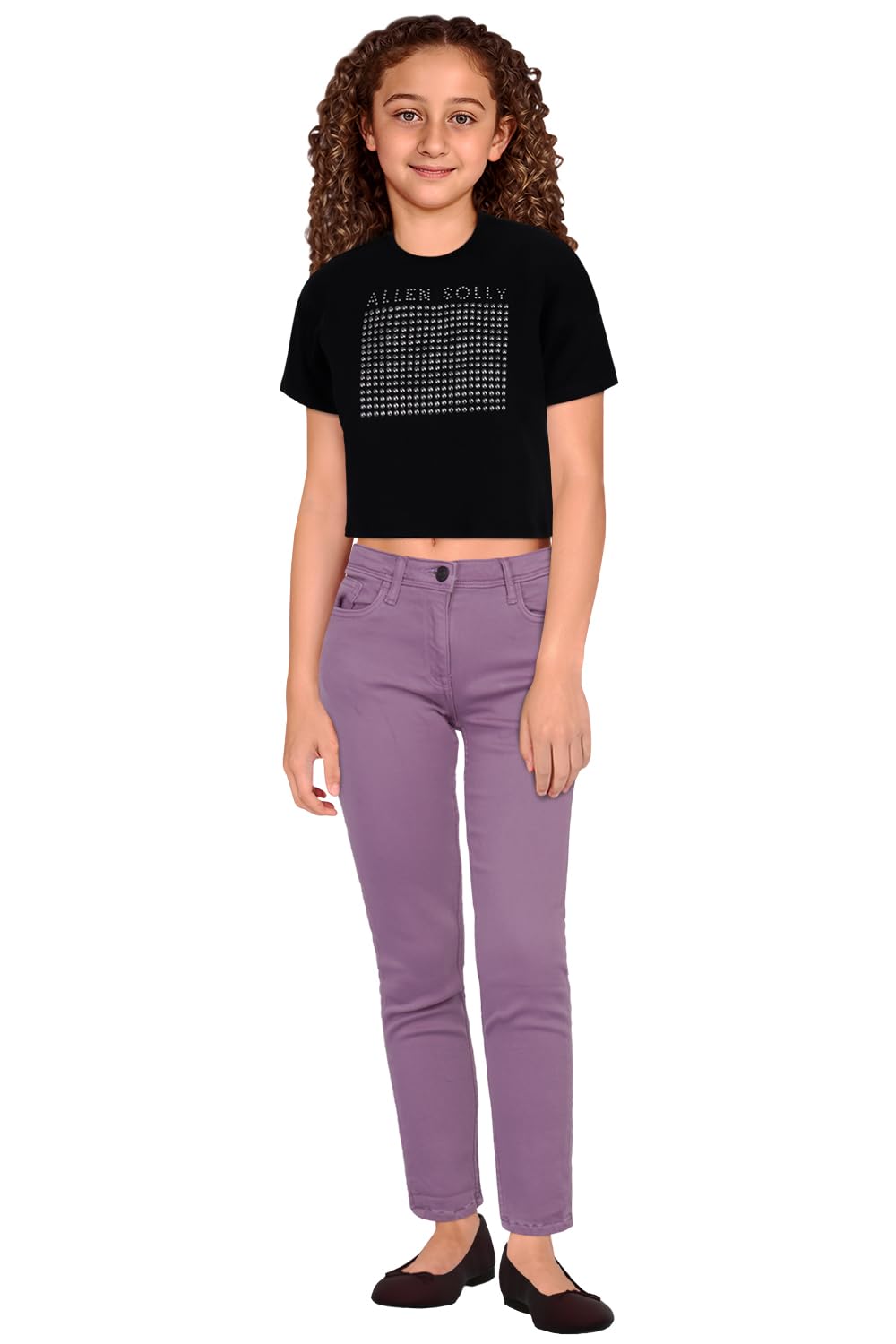 Allen Solly Girls Slim Fit Casual Cotton Jeans