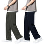 Greciilooks Lycra Track Pants For Men  Stretchable Loose Fit Gym Joggers | Korean Style Workout Pants With Trendy Gym & Streetwe