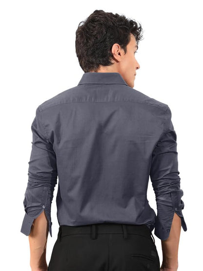 Pinkmint Shirt for Men ll Cotton & Popcron Style Shirt ll All Day Wear Mens Shirt (Pack of 2)