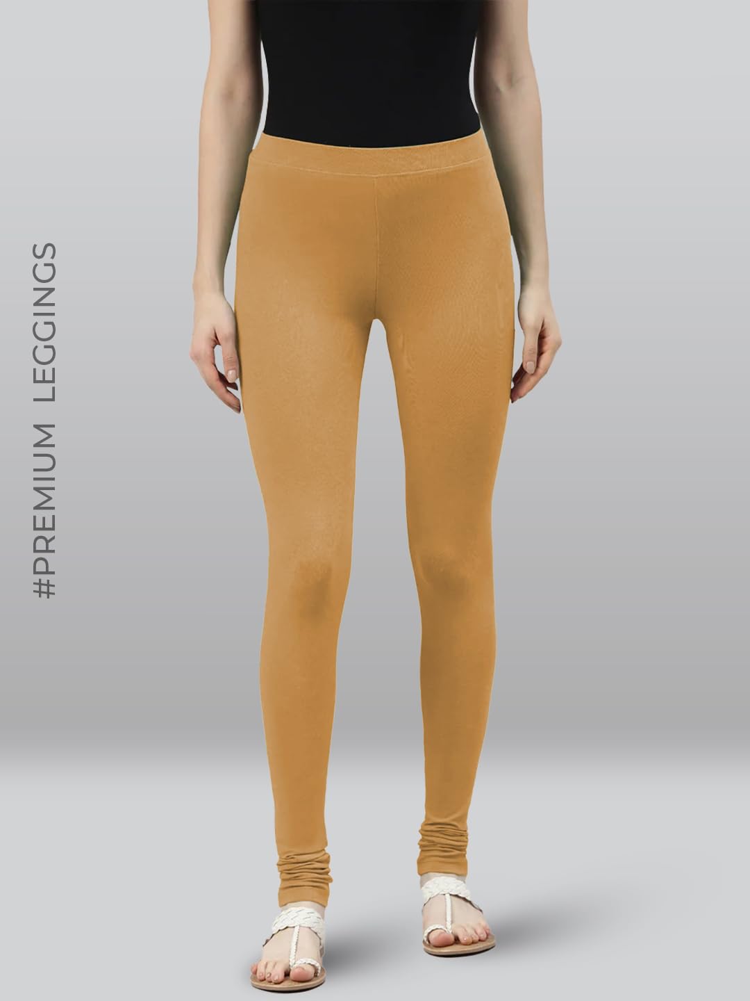 Lyra Premium Viscose Full Length Churidar Leggings For Women