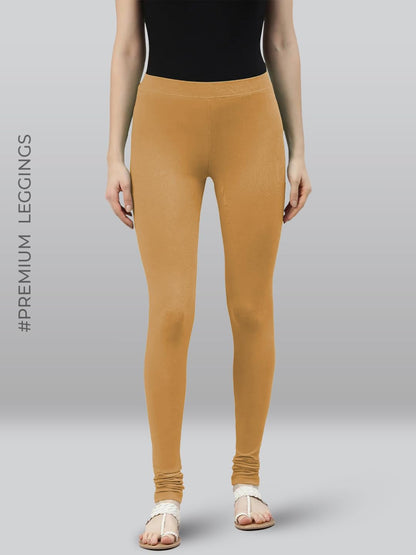 Lyra Premium Viscose Full Length Churidar Leggings For Women