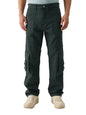 The Souled Store Solids: Greenlake Men and Boys Straight Fit Cotton Blend Cargo Jeans