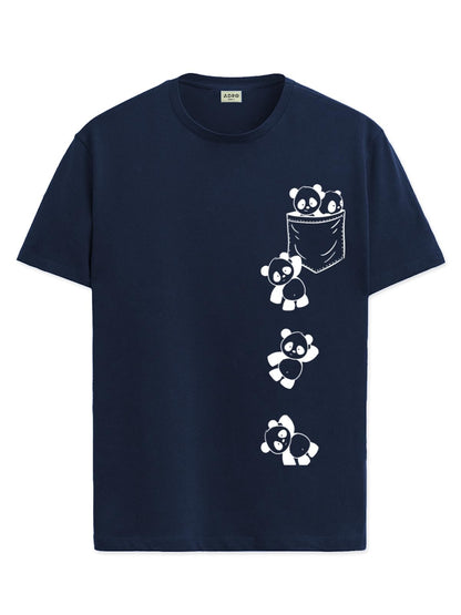 ADRO Tshirt for Men | Printed T Shirt for Men | 100% Cotton T-Shirt |Printed T Shirt | T-Shirts | RN24-POC