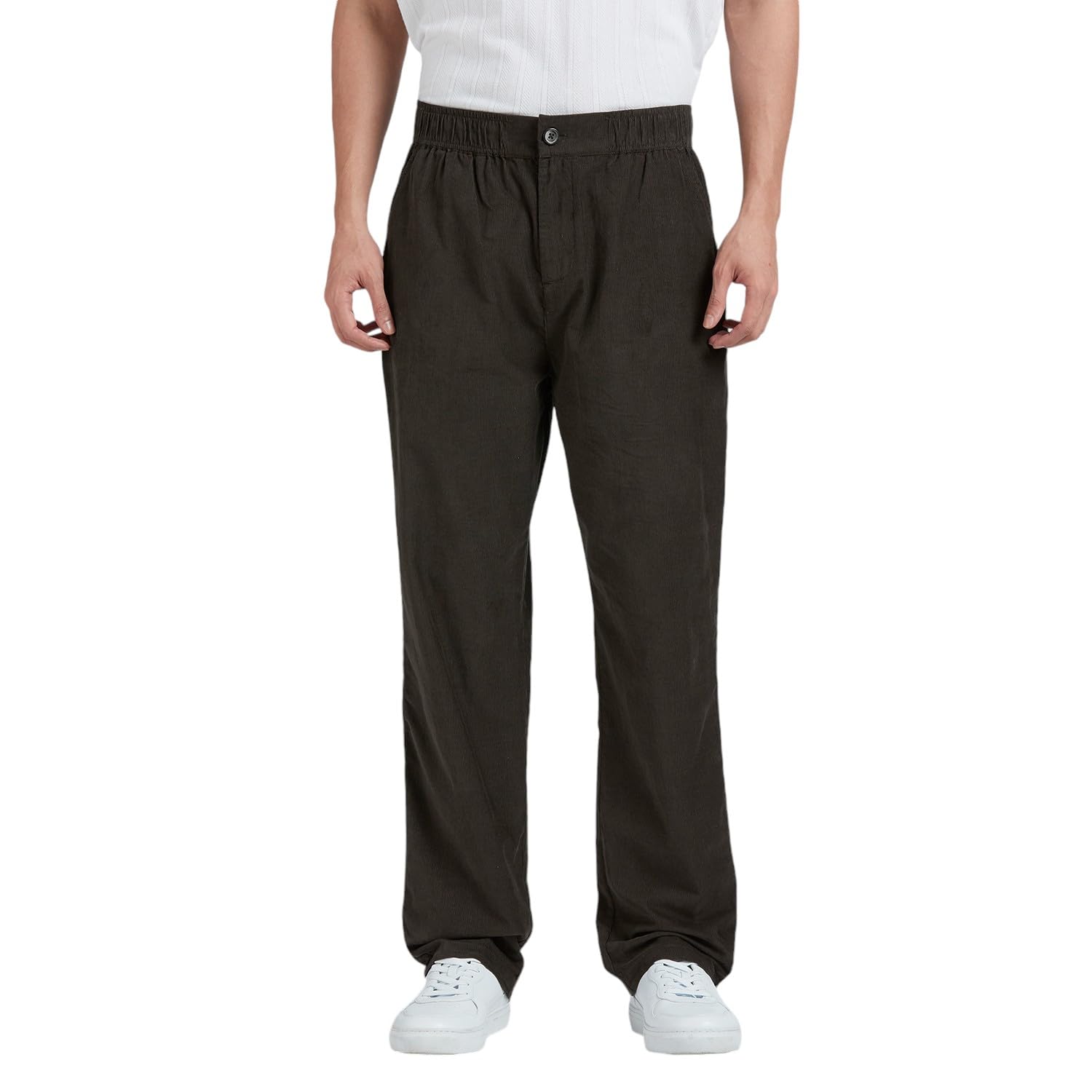 Pepe Jeans Men'S Regular Pants (Pm211885_Olive Green