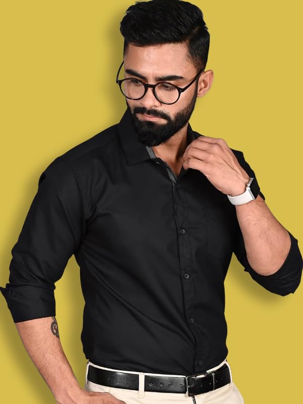 Tee Projekt Solid Regular Fit Shirt (Mens C.Shirt-A2_Multicolor3