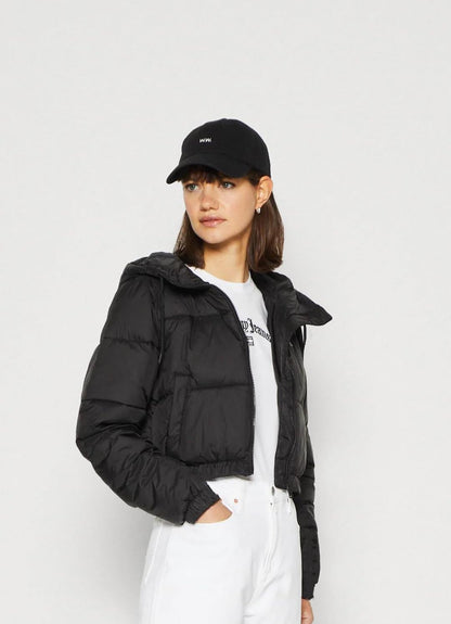 Kotty Women Full Sleeve Solid Hooded Puffer Jacket