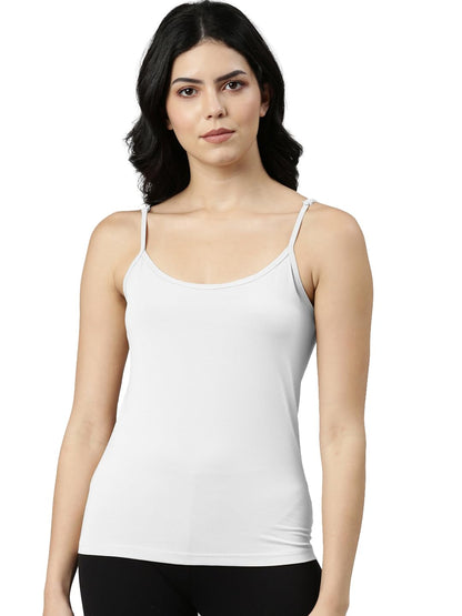 Rupa Jon Solid Color Camisole for Women, 100% Cotton Fabric, Regular Fit, Pack of 1