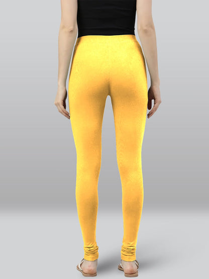 Lyra Premium Viscose Full Length Churidar Leggings For Women