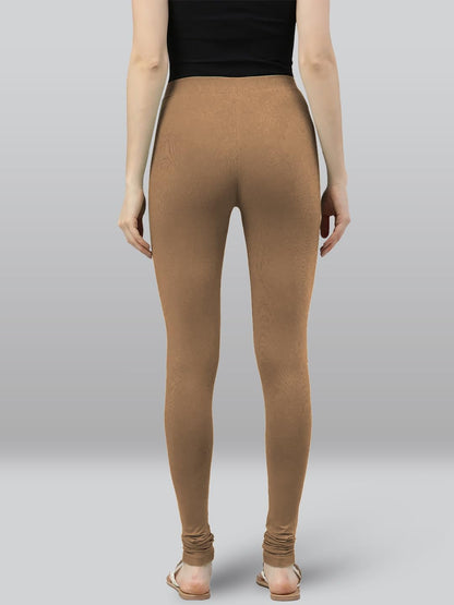 Lyra Premium Viscose Full Length Churidar Leggings For Women