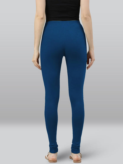 Lyra Premium Viscose Full Length Churidar Leggings For Women