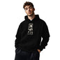 Nobero MenS Cotton Blend Neck Hooded Sweatshirt (1M-Twho-C0680_Black