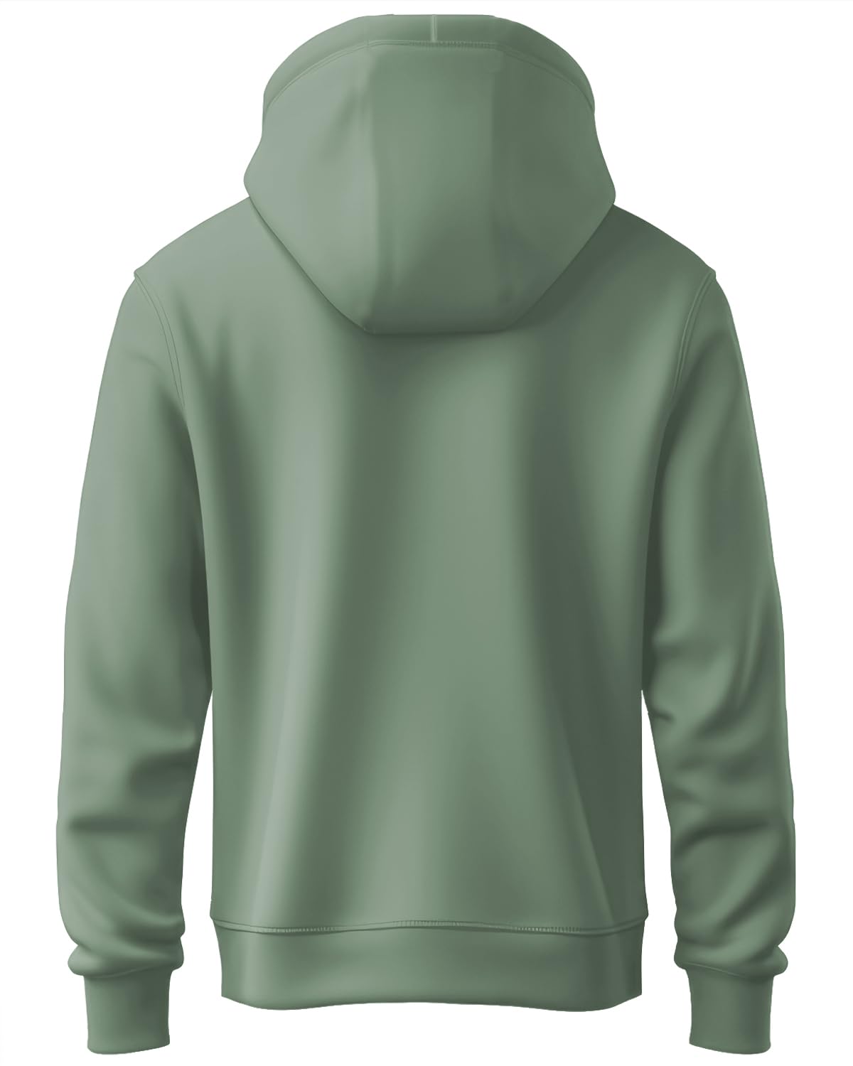 ADRO Men's Cotton Neck Hooded Sweatshirt (H22-M-WINN-PT_Pista)