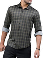 Nobel Monk MenS Full Sleeve Printed Casual Shirt |Regular Fit | Polo Shirt For Men