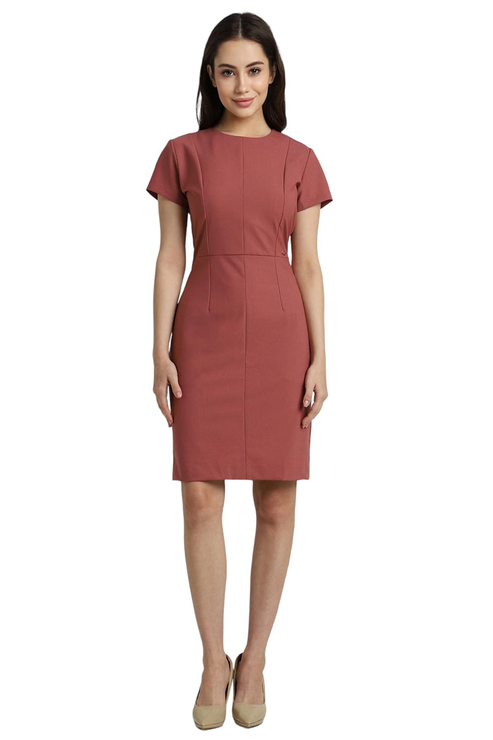 Allen Solly Women Solid Formal Jumpsuit