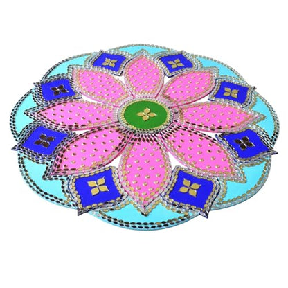One Minute Rangoli - Purple 18