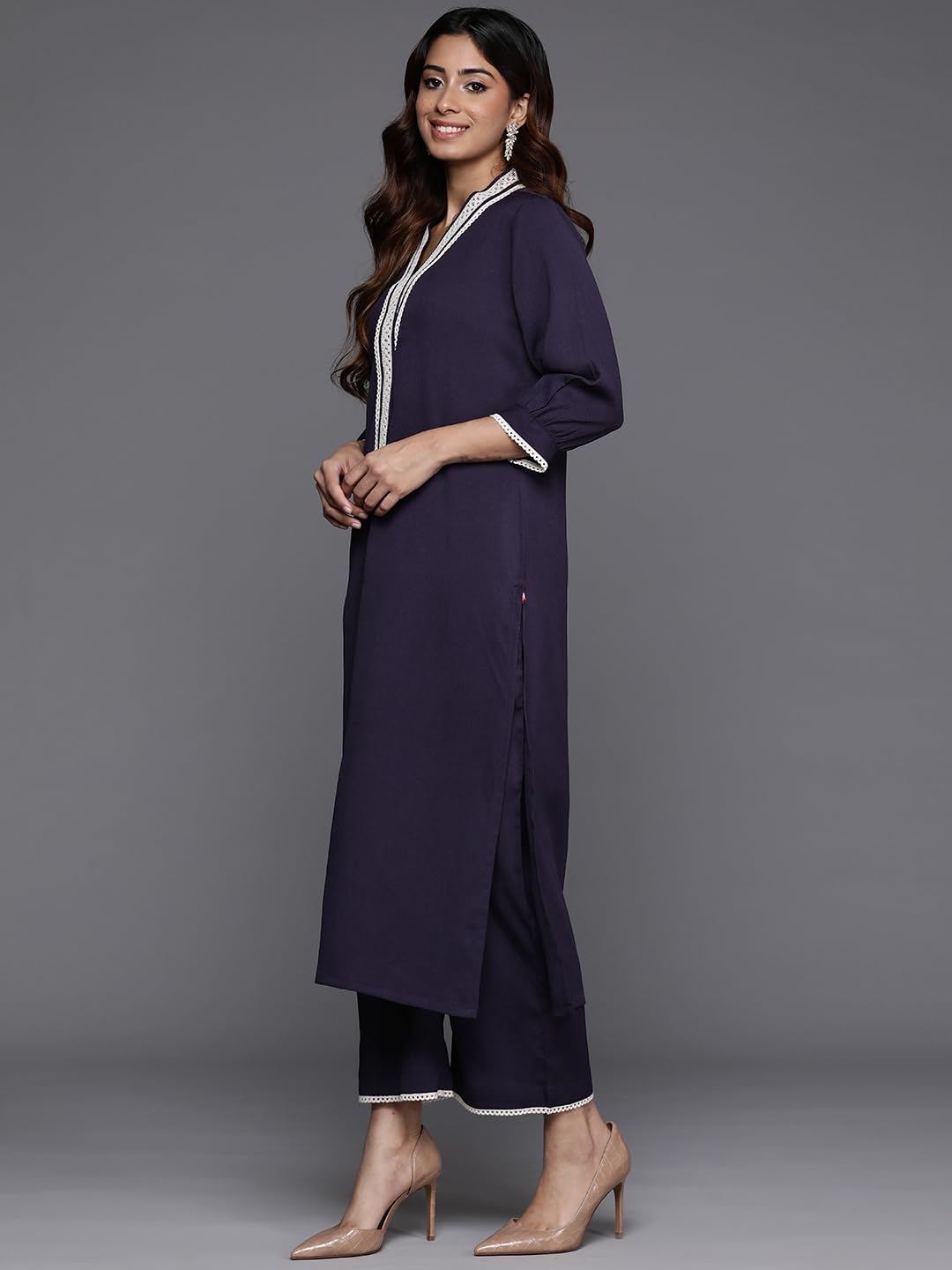 Varanga WomenS Chanderi Kurta Set