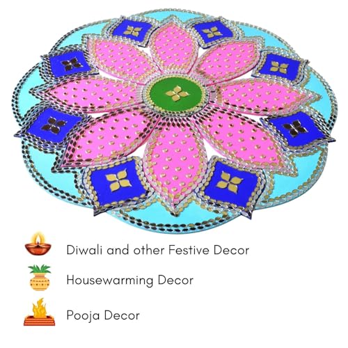One Minute Rangoli - Purple 24