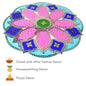 One Minute Rangoli - Purple 24