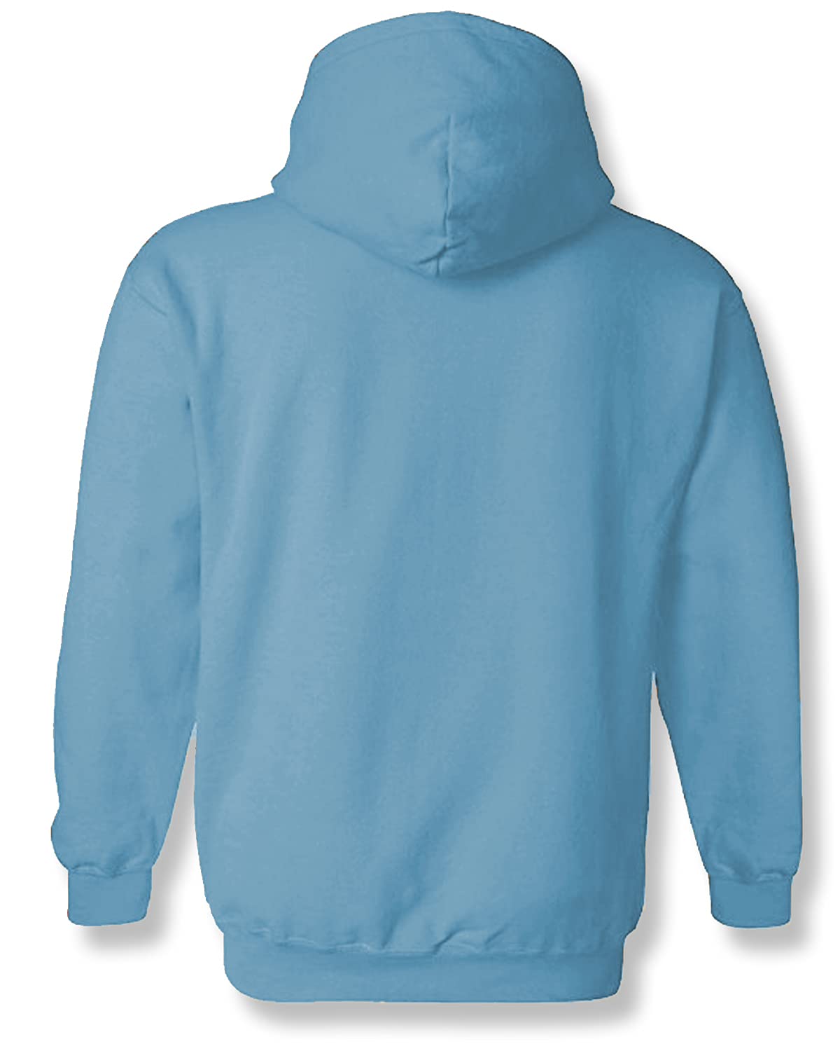 ADRO Men's Cotton Neck Hooded Sweatshirt (H20-M-NKY-SK_SkyBlue)