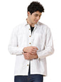Thomas Scott Mens Oversized Fit Shirt (TS1247_White