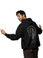 Bewakoof Official House of The Dragon Merchandise Mens Graphic Print Oversized Fit Full Sleeve Fleece Hoodies