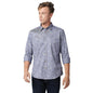 Pepe Jeans MenS Floral Regular Fit Shirt (Pm307909_Blue L)