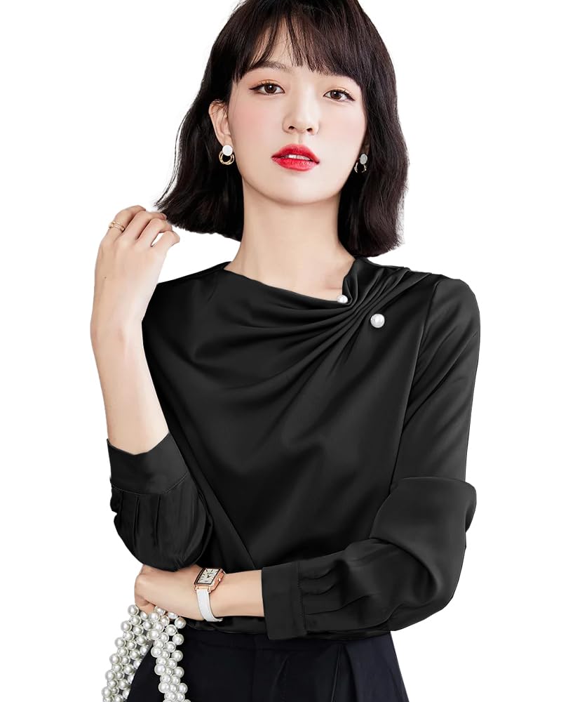 Noble Monk WomenS Solid Regular Fit Shirt