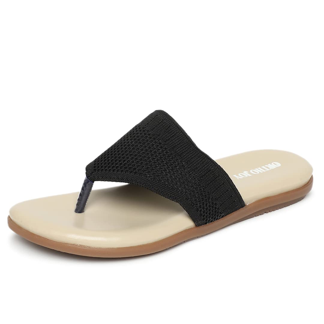 Ortho Joy Fancy Doctor Slippers | Comfortable Flat Sandals For Women Stylish