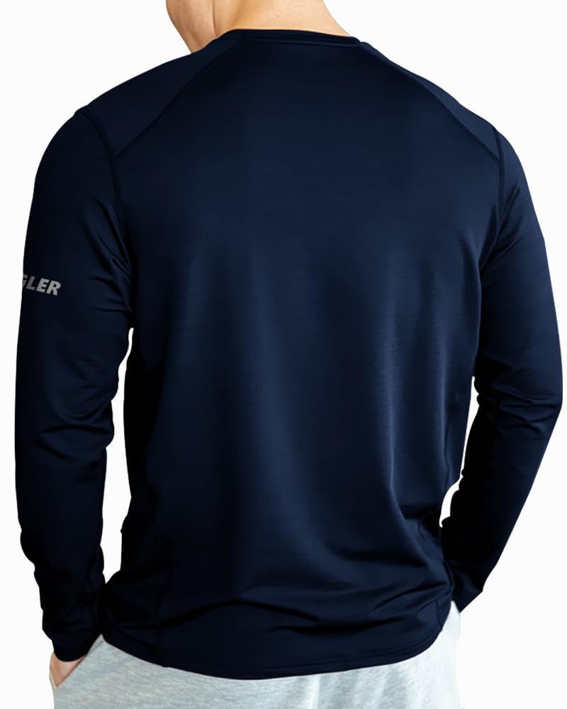 Noble Monk MenS Solid Full Sleeve Activewear T-Shirt Regular Fit For Casual Wear | Modern Clothing T-Shirt Comfort Fit And High
