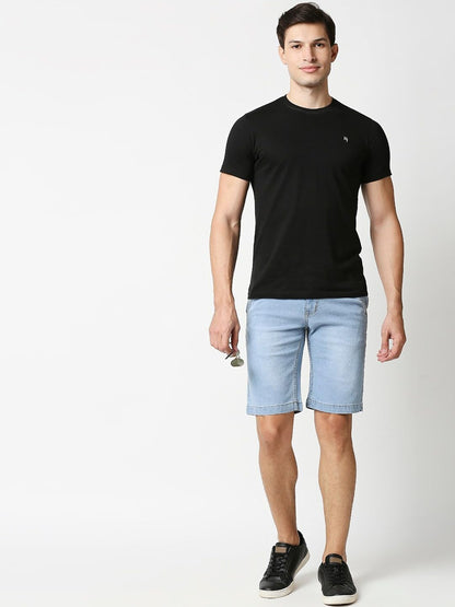 High Star Clothing MenS Regular Shorts (Mbdtf1022_Blue