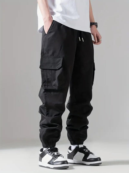 IndoPrimo Men Cargo || Men Cargo Pants || Men Cargo Pants Cotton || Cargos for Men || Men Cargo Trouser (in, Alpha, M, Regular,