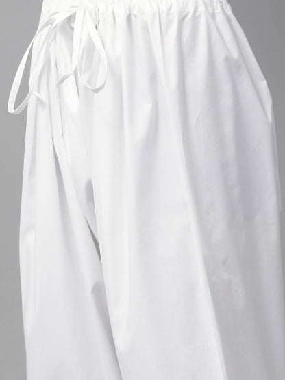 See Designs Mens Kurta - Specially Crafted And Designed For The Eid Festival | Men White Chikankari Embroidered Straight Full Sl