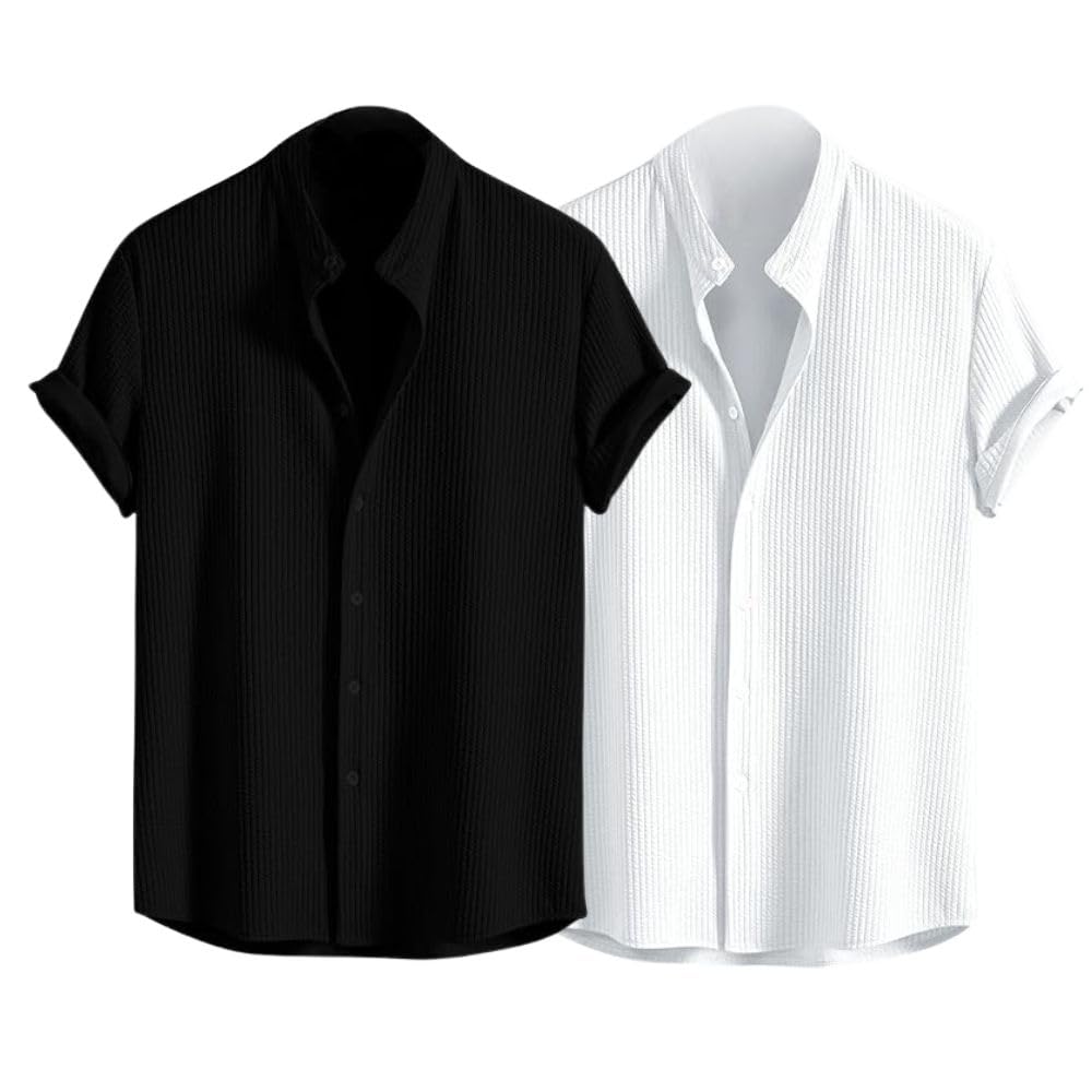 Greciilooks Shirt For Men | Mens Casual ShirtS | MenS Regular Fit Stylish | Printed | ManS Solid Slim Fit | Short Sleeve | Tr
