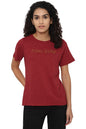 Allen Solly Women Solid Casual T-Shirt