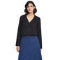 Fabindia Women Linen Flax Overlap Top Cotton_S