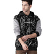 Noble Monk MenS Printed Cotton Blend Hooded Neck Sweatshirt | Full Sleeves | Casual Hoodie For Men