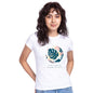 Bewakoof Womens Graphic Printed 100% Cotton T-Shirt - Slim Fit, Round Neck, Half Sleeves