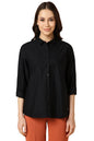 Allen Solly Women Printed Formal Cotton Full Sleeve Stretch T-Shirt