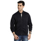 Turtle Men Knitted Solid Regular Fit Full Sleeve Blue Windcheater Jacket