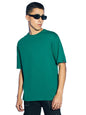 Bewakoof X Streetwear Mens Aventurine Green Oversized T-Shirt